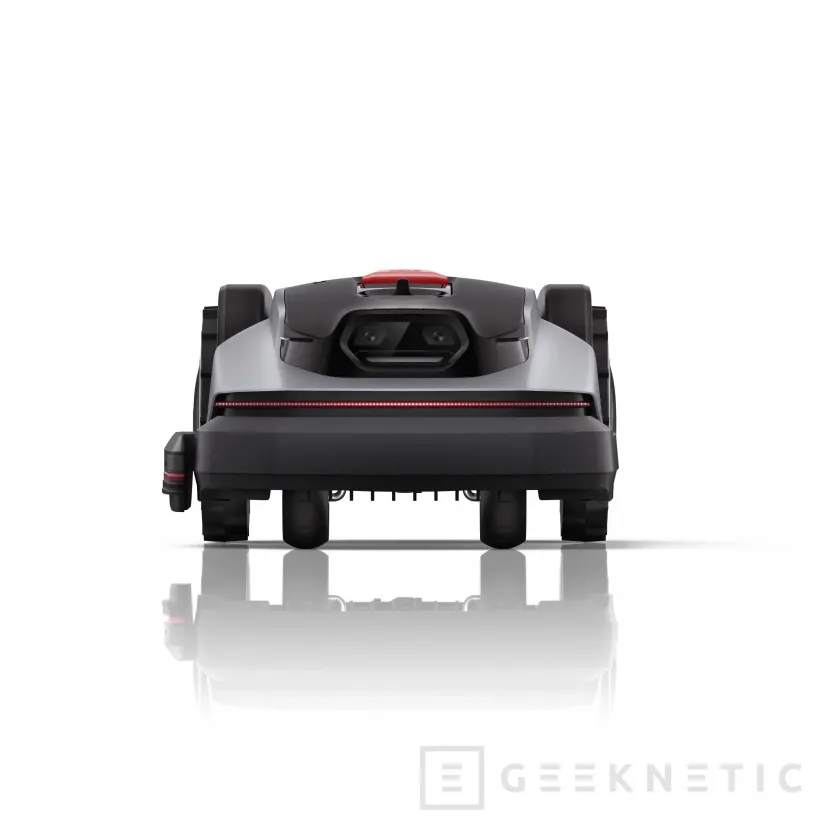 Geeknetic The new Roborock RockNeo Q2 LiDAR is a lawnmower robot with AI, LiDAR and dual camera 3