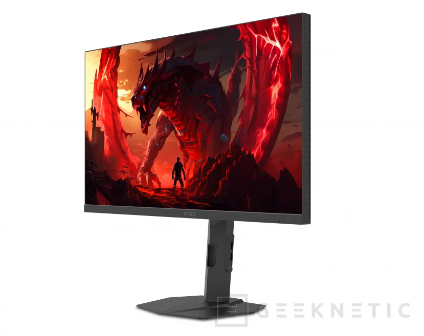 Geeknetic Acer presents four new Nitro monitors with 5K resolution, up to 520 Hz and triple DFR 4 mode