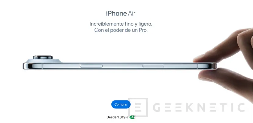 Geeknetic Apple also raises the price up to 150 euros on the iPhone 16, iPhone 17, iPhone 17e and iPhone Air 4