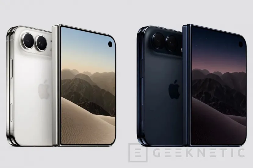 Geeknetic Apple presents the iPhone Duo, its first foldable with a 7.6-inch interior screen 3