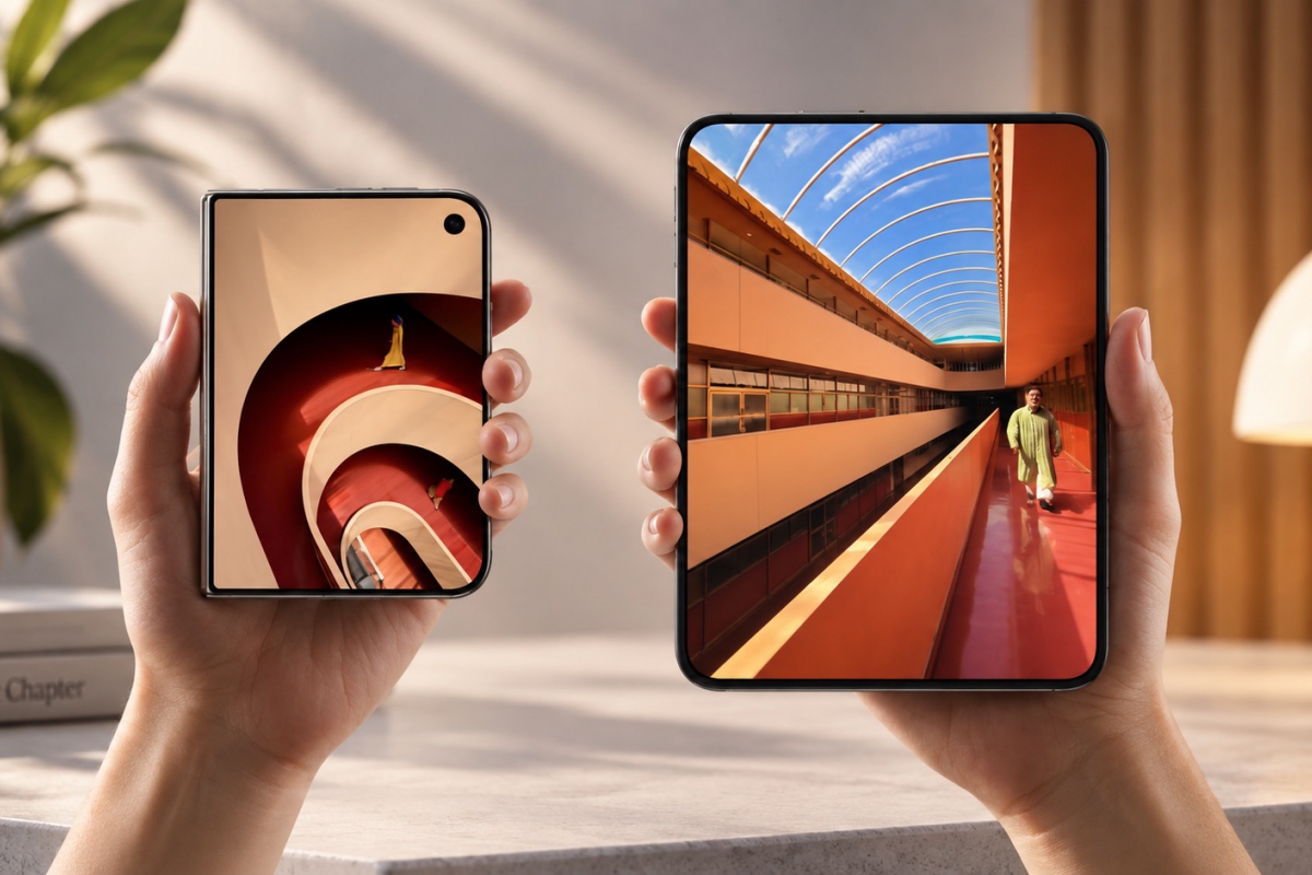 Apple presents the iPhone Duo, its first foldable with a 7.6-inch interior screen