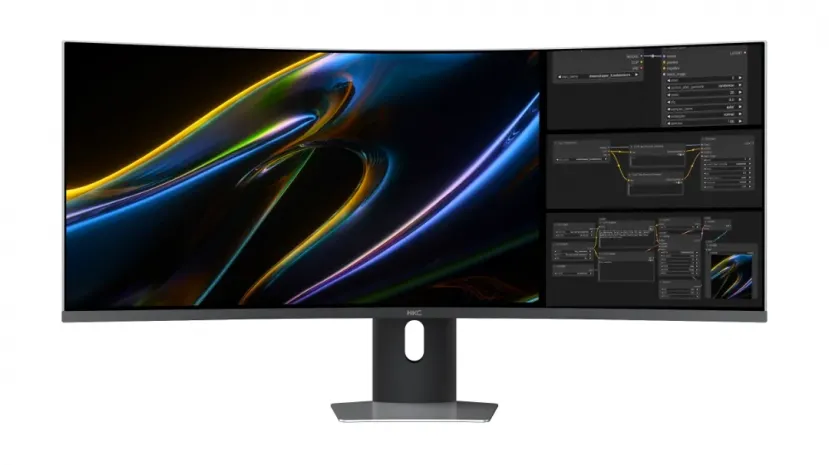 Geeknetic HKC presents its new 43.8-inch Tianqi monitor with 24:9 format, MiniLED and 180 Hz 2