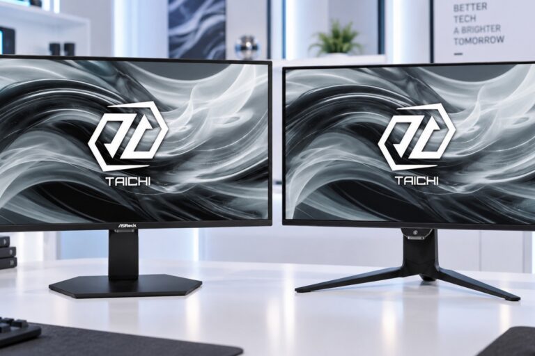 ASRock launches its Taichi OLED monitors with models up to 720 Hz