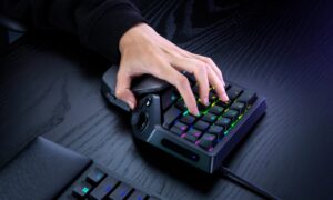 The Razer Tartarus V2 Pro brings together 31 controls, TMR stick and Rapid Trigger for one-handed play
