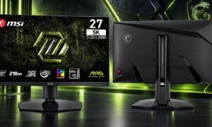The MSI MAG 271KPD7 combines 5K at 75 Hz and WQHD at 300 Hz in a 27-inch IPS panel
