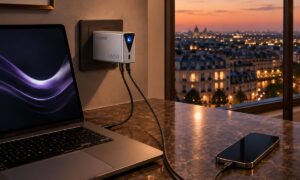 Colorful’s first GaN charger has four ports and measures consumption