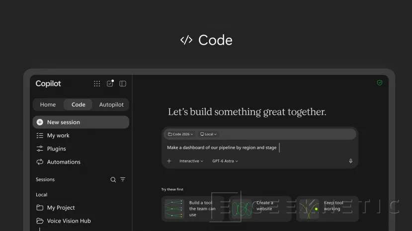 Geeknetic Microsoft's offensive to trap the user in Copilot is a super app for vibe coding, Office and autonomous agents 2