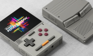 Retro “Game Boy” design for $79, this is the new AYANEO KONKR Pocket BLOCK portable console
