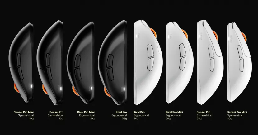 Geeknetic SteelSeries launches the new Sensei Pro and Rival Pro with 8,000 Hz UWB connection and hot-swappable batteries 2