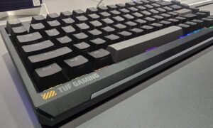 ASUS presents the TUF GAMING K4 MAGNETIC, a gaming keyboard with 8,000 Hz and adjustable actuation distance