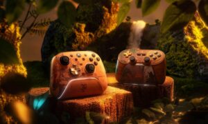 Attention, Lara Croft fans: 8BitDo honors 30 years of Tomb Raider with two new controllers equipped with TMR joysticks
