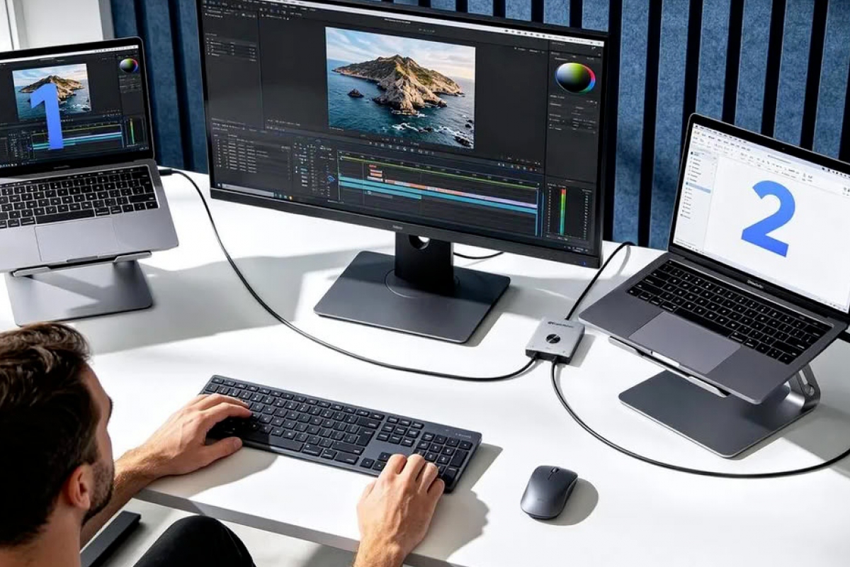Cable Matters Launches 40Gbps USB4 KVM Switch with 140W Charging and Support for 8K Displays