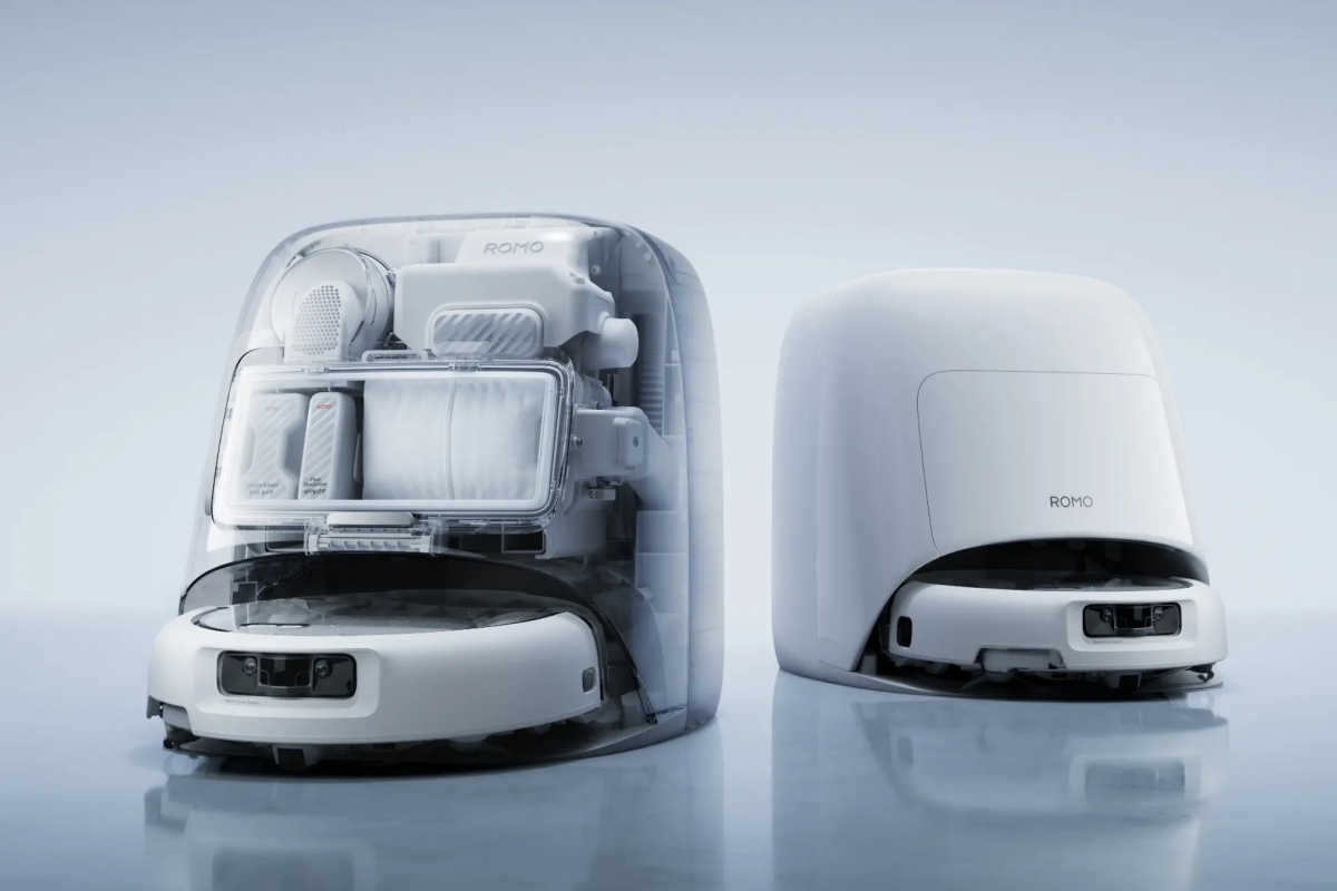 DJI launches the ROMO 2 robot vacuum cleaners from 1,199 euros with 36,000 Pa and Internet connection blocking