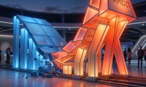 Intel falls below 70% market share in x86 processors for the first time since 1995