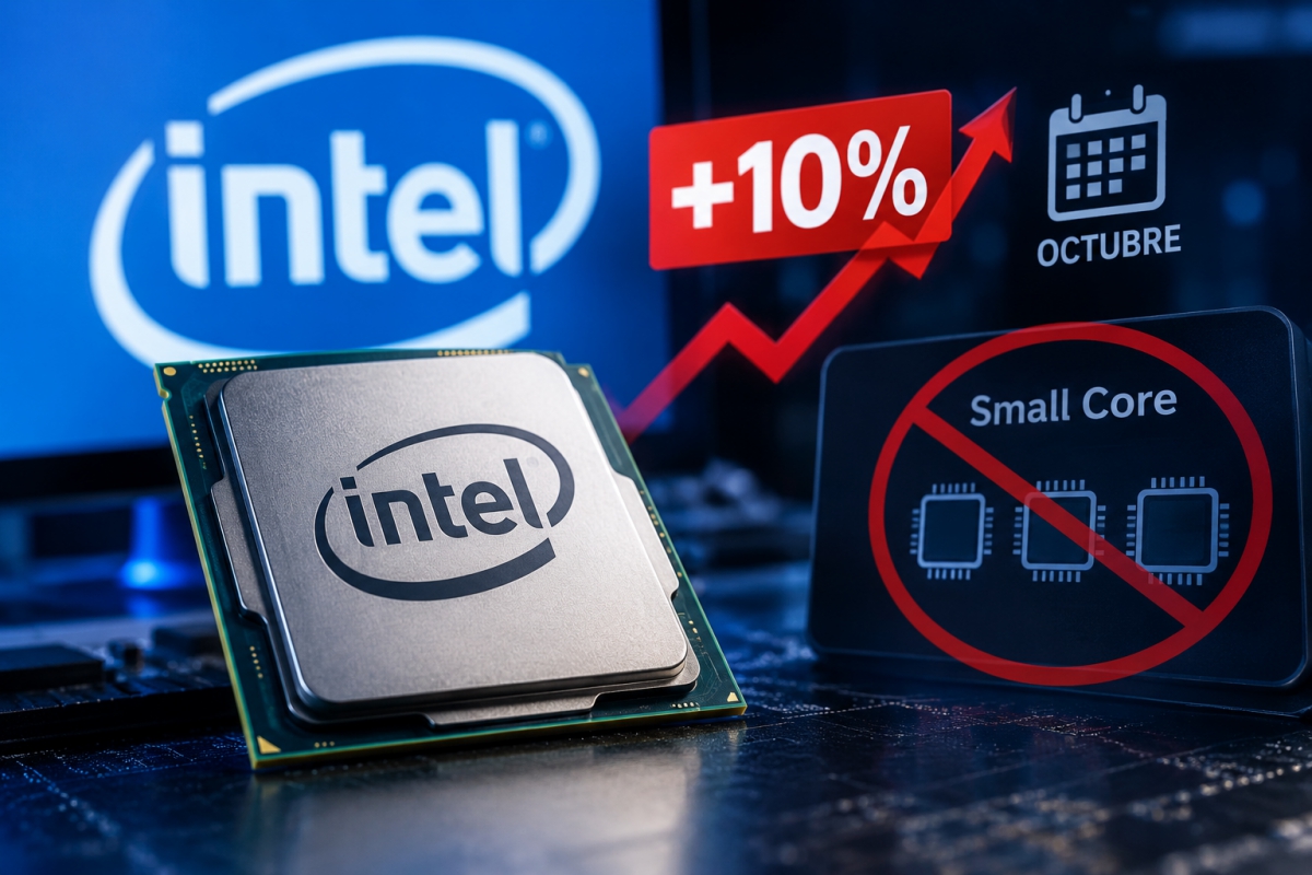 Intel will raise the price of its CPUs by 10% again in October and may abandon the Small Core range
