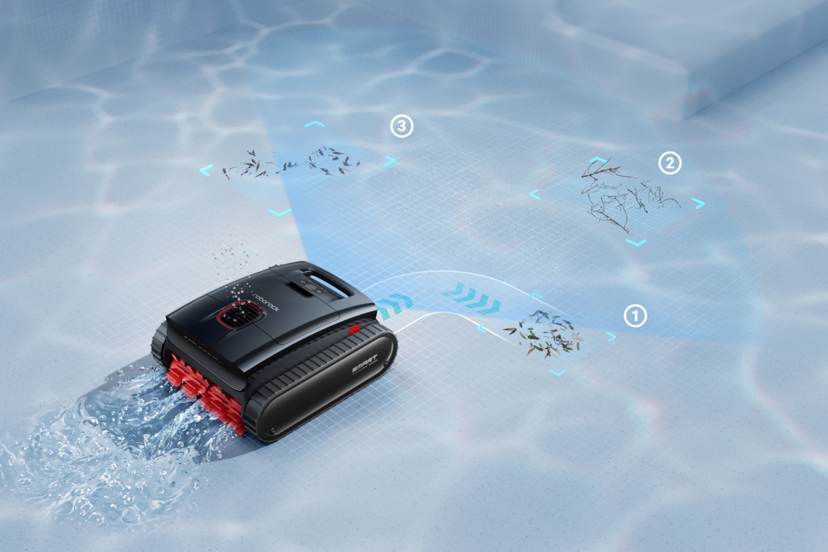 RockAqua P1, the new Roborock pool robot that cleans the bottom, walls and even the water line
