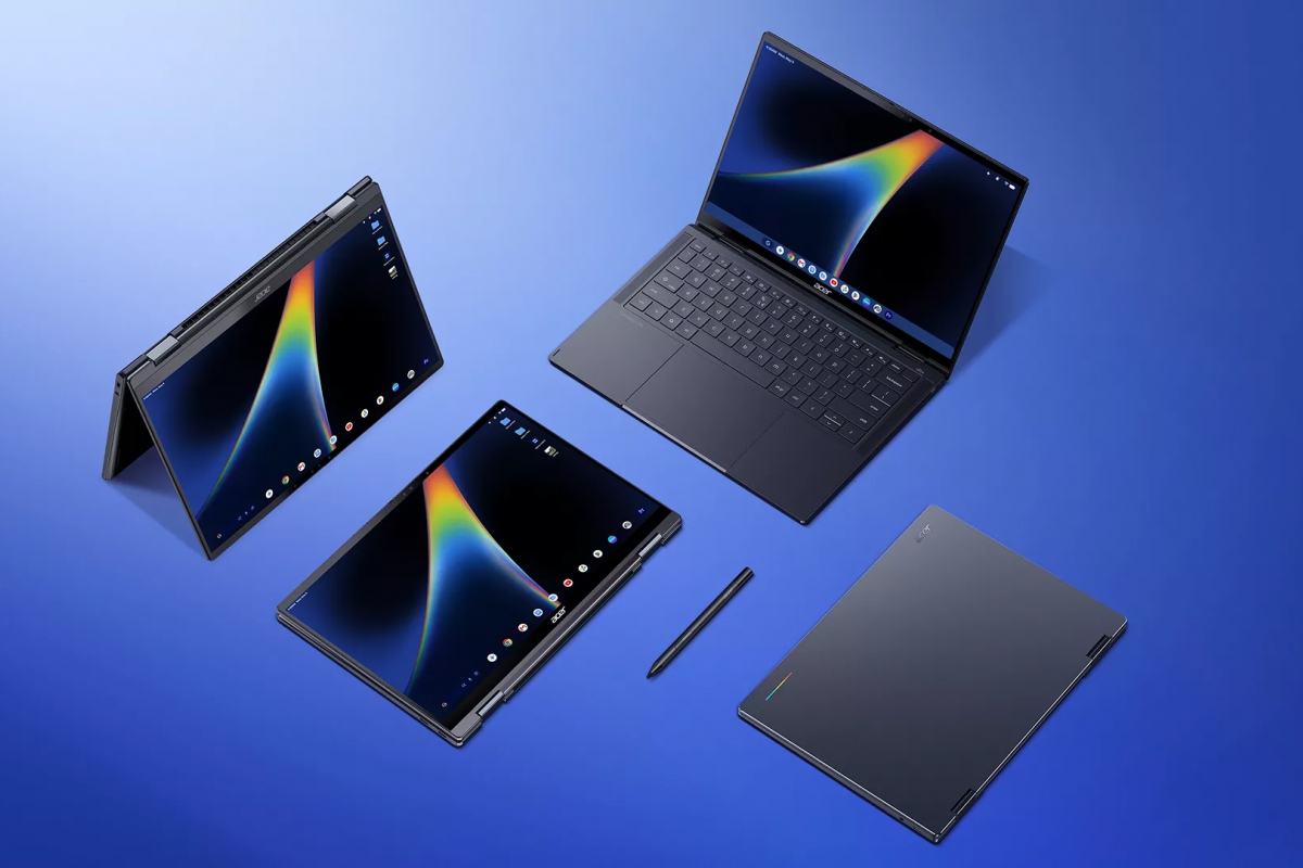 The Acer Googlebook 14 arrives with Intel Core Ultra 7, 3K OLED screen and price from 1,199 euros