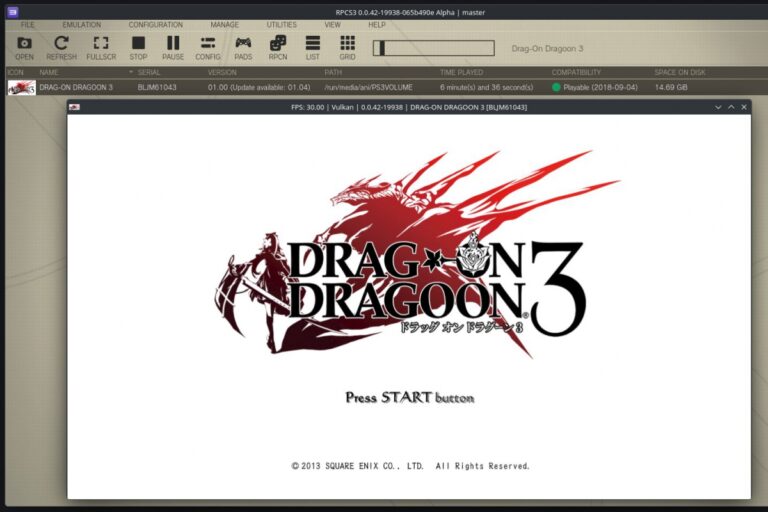 The RPCS3 emulator for PlayStation 3 games can now run games directly from the original Blu-Rays
