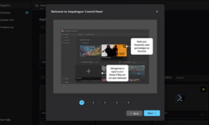 The Snapdragon Control Panel receives new functions for automatic optimization in games and driver updates