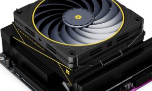 The new Thermalright AXP120-X77 and X77 BLACK are low profile heatsinks of only 77 mm with 6 heatpipes