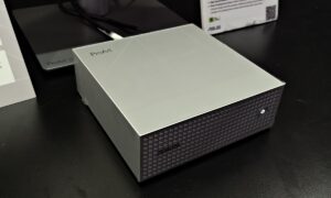 This is the ASUS ProArt GR1X, a mini PC with NVIDIA RTX Spark N1X chip, 128 GB of memory and 140 W TDP