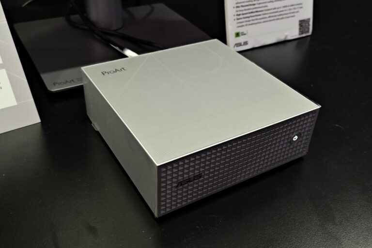 This is the ASUS ProArt GR1X, a mini PC with NVIDIA RTX Spark N1X chip, 128 GB of memory and 140 W TDP