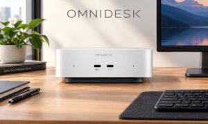 This new HP OmniDesk is a mini PC with Intel Wildcat Lake chips that starts at $799 with 8 GB of RAM