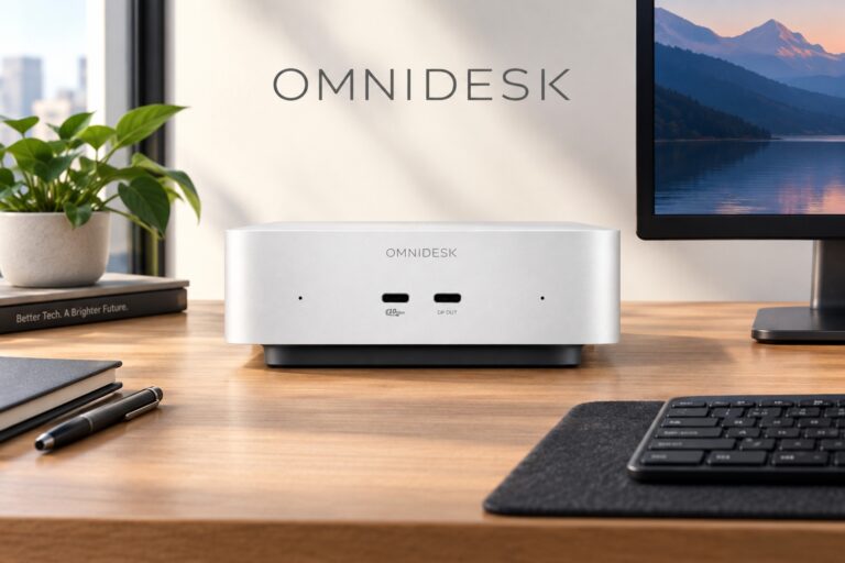 This new HP OmniDesk is a mini PC with Intel Wildcat Lake chips that starts at $799 with 8 GB of RAM