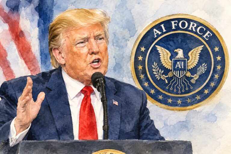 Trump does not want to slow down or regulate the development of AI. Therefore, he is going to appoint a "tsar" to lead his AI Force