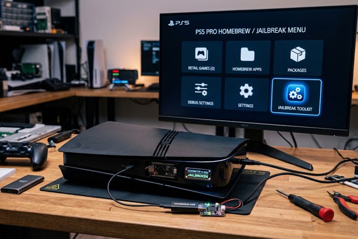 You can now jailbreak the PlayStation 5 with firmware up to 13.60
