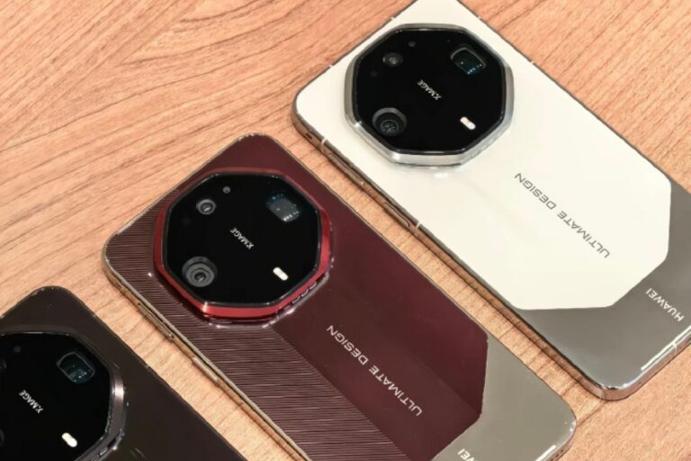 The HUAWEI Mate 90, Mate 90 Pro and Mate 90 RS show their design before the presentation