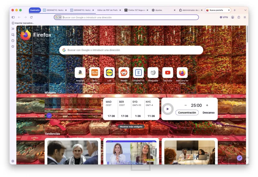 Geeknetic The biggest visual change to Firefox since 2021 is now official: this is Firefox 157 with a new interface and compact mode 3