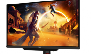 3D without glasses in the new AOC gaming monitor the U27G4FD with 4K Fast IPS panel at 180 Hz