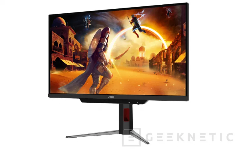 Geeknetic 3D without glasses in the new AOC gaming monitor the U27G4FD with 4K Fast IPS panel at 180 Hz 2