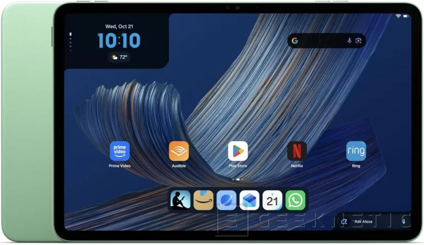 Geeknetic Amazon launches its Alexa tablets with Android and Google Play: three models from 229.99 euros 2