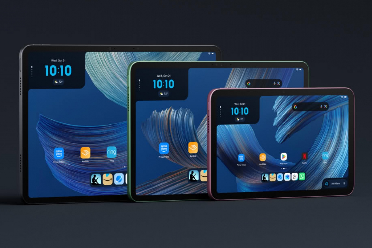 Amazon launches its Alexa tablets with Android and Google Play: three models from 229.99 euros