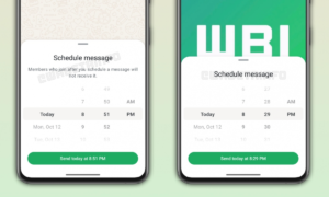 WhatsApp will allow you to send scheduled messages up to 2 weeks later