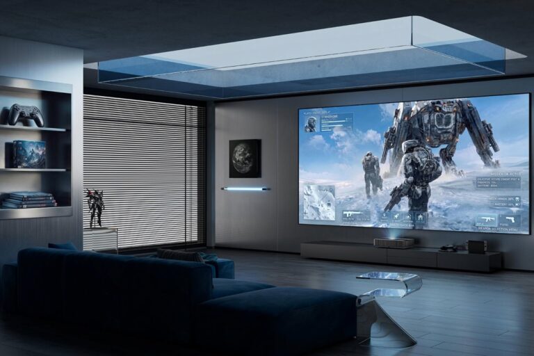 AWOL LuxVision projector combines 4K at 120 Hz and optical shift