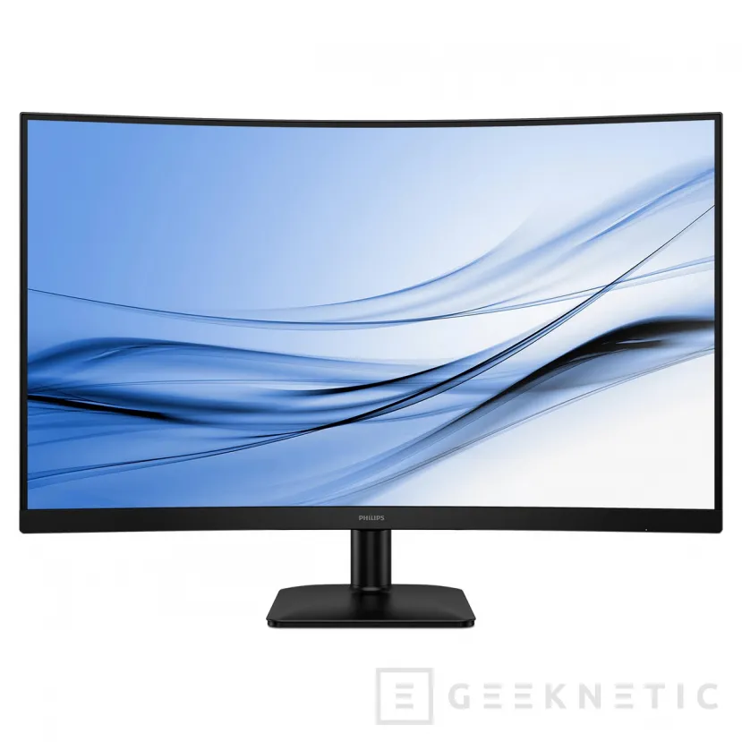Geeknetic Philips presents the 27E3C2500 and 32E3C2500 curved monitors with VA QHD panel and 144 Hz 2