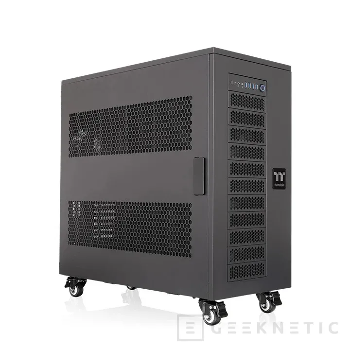 Geeknetic Thermaltake presents five PCs for AI and gaming: up to two systems and six GPUs in a tower 2