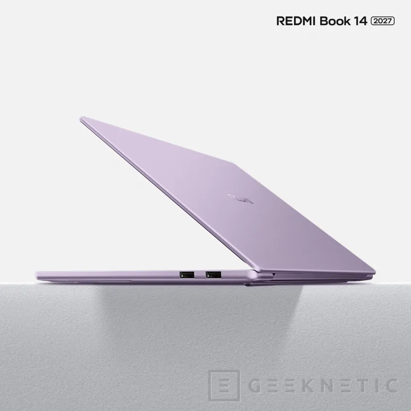 Geeknetic Xiaomi confirms the Redmi Book 14 2027 with Intel Wildcat Lake, 2.8K screen and presentation on October 27 3