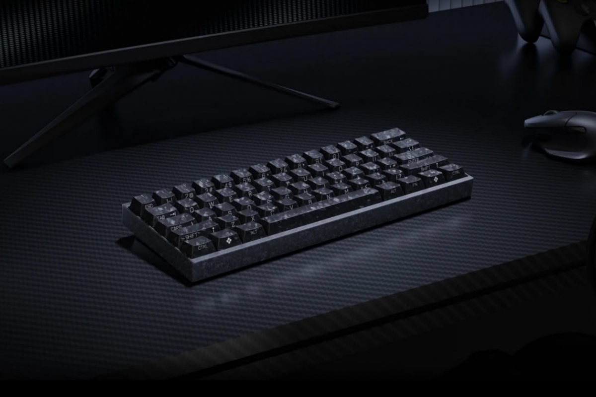 Keychron launches Carbon 60 HE 8K, a 60% keyboard with carbon fiber shell and keys