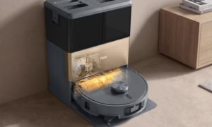 Haier launches the I-Pro Clean R5 robot vacuum cleaner with roller mop, 22,000 Pa and 75°C water washing base