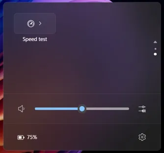 Geeknetic Windows 11 integrates the Internet speed test into Quick Settings and stops redirecting to Bing 2