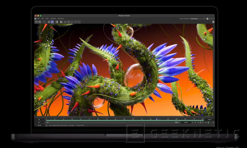 Geeknetic Apple presents the 14-inch MacBook Pro with M6 chip, 12 CPU cores and 12 GPU cores to increase your productivity 2