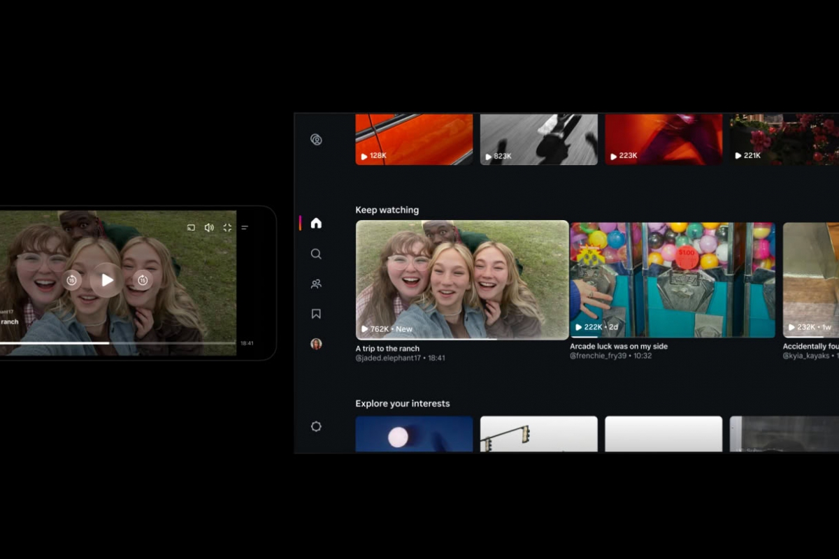 Instagram tests horizontal videos of up to 90 minutes with its new Features format