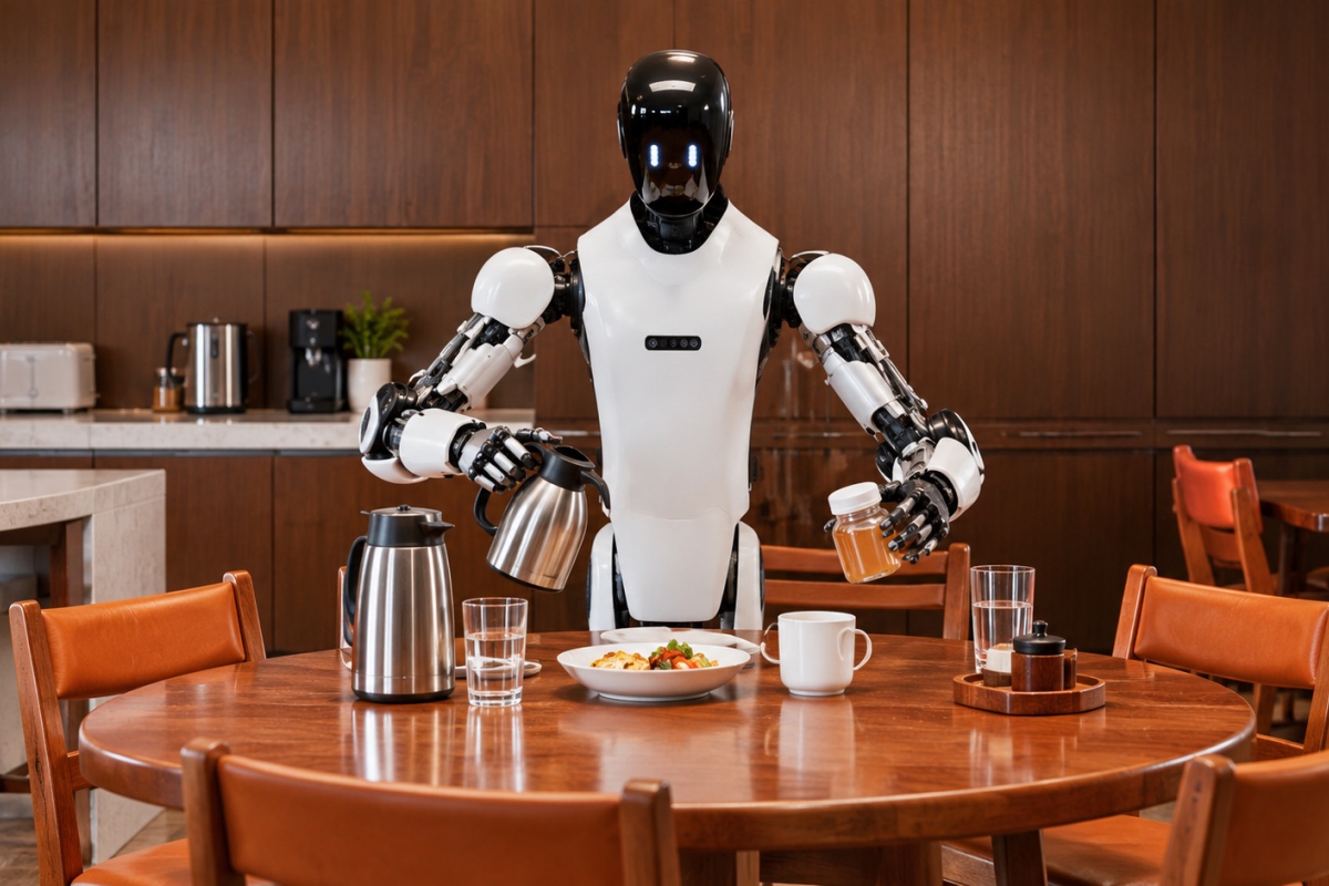 AGIBOT presents 150 hours of data to teach its robots to decide what to do based on the environment