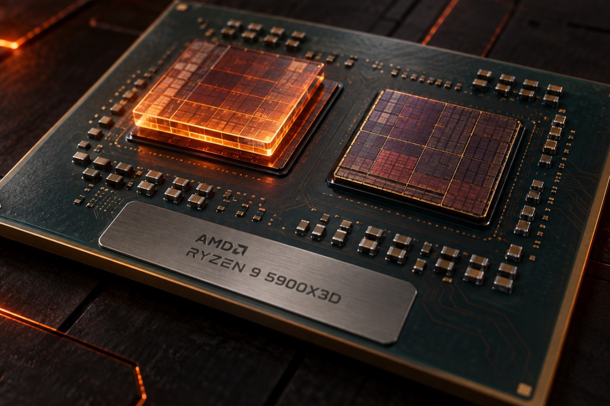 A 12-core Ryzen 9 5900X3D with 128 MB L3 cache appears that AMD never released