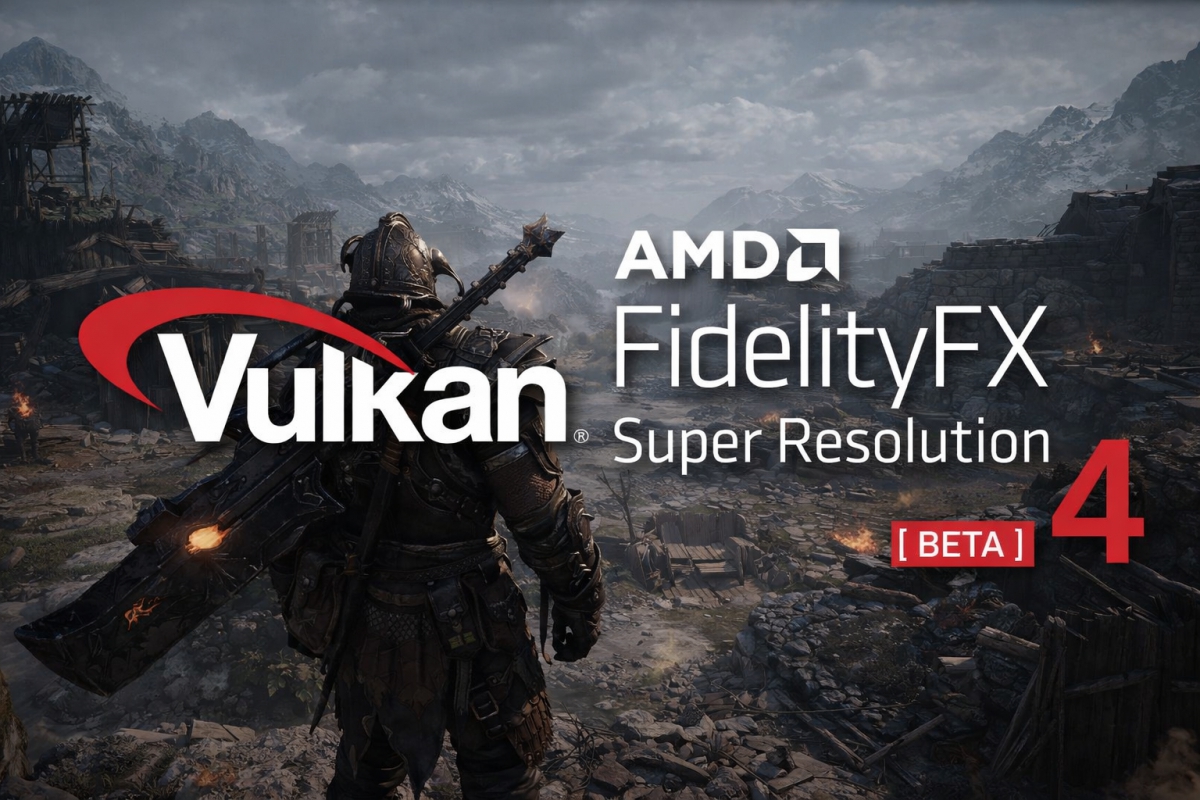 AMD confirms that FSR 4 will come to Vulkan, although there is no date yet