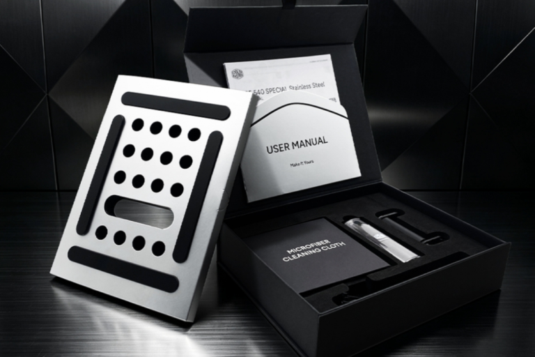 Cooler Master presents the CUBE 540 Stainless Steel Special Edition case, a version with premium materials of its CUBE 540